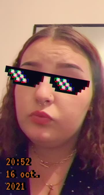 Preview for a Spotlight video that uses the THUG LIFE Lens