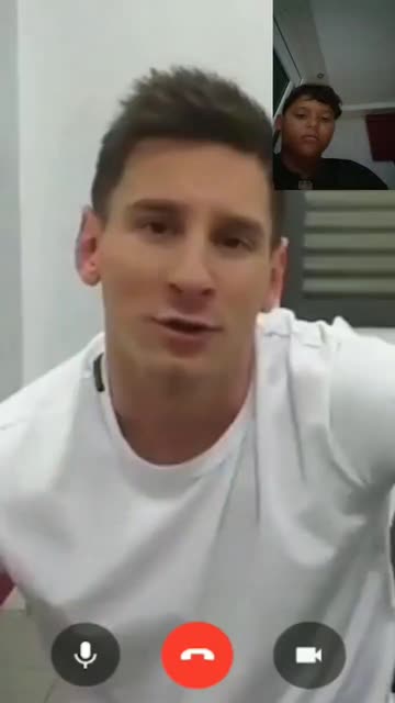 Preview for a Spotlight video that uses the Messi Call Lens