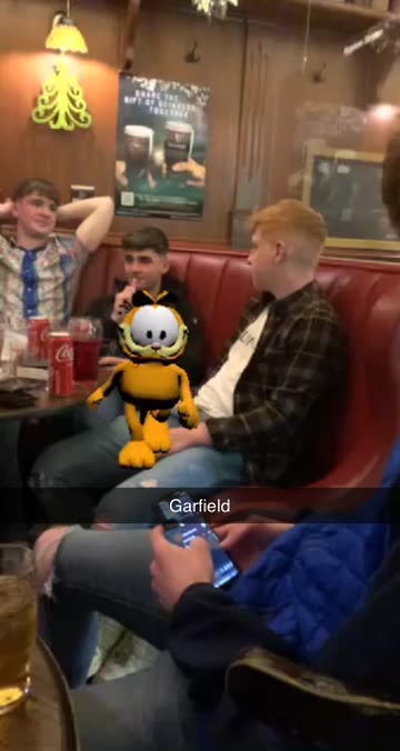 Preview for a Spotlight video that uses the Catwalk Garfield Lens