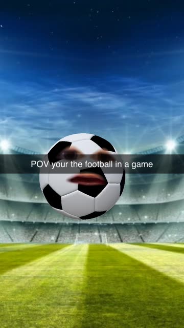 Preview for a Spotlight video that uses the Soccer Head Lens