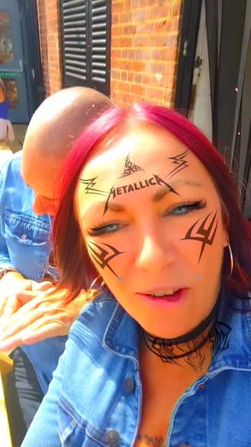 Preview for a Spotlight video that uses the GRUNGE TATS Lens