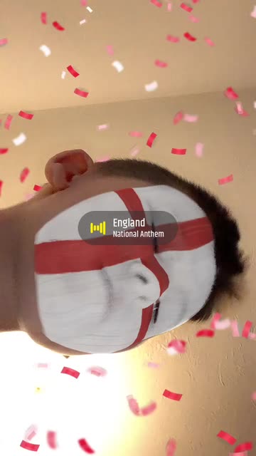 Preview for a Spotlight video that uses the England  Team Lens