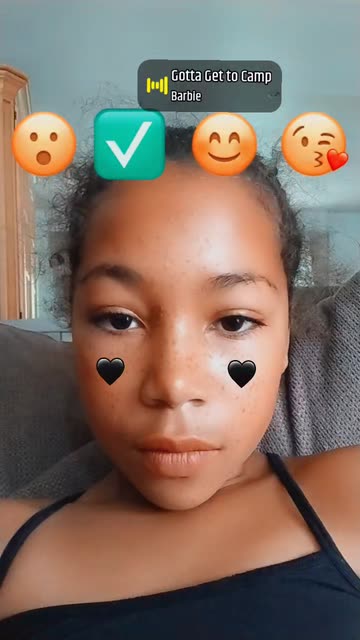 Preview for a Spotlight video that uses the FACE MATCH Lens