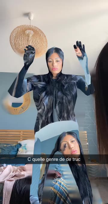 Preview for a Spotlight video that uses the SKIN THIEF Lens