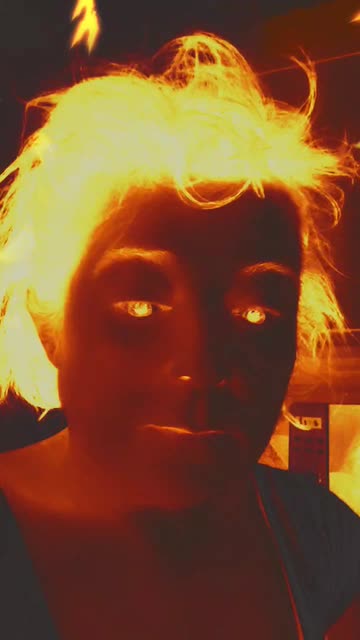 Preview for a Spotlight video that uses the Halloween Bats Lens