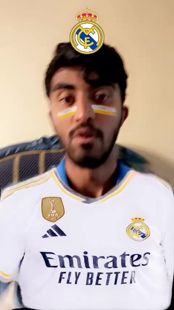 Preview for a Spotlight video that uses the Real Madrid Jersey Lens