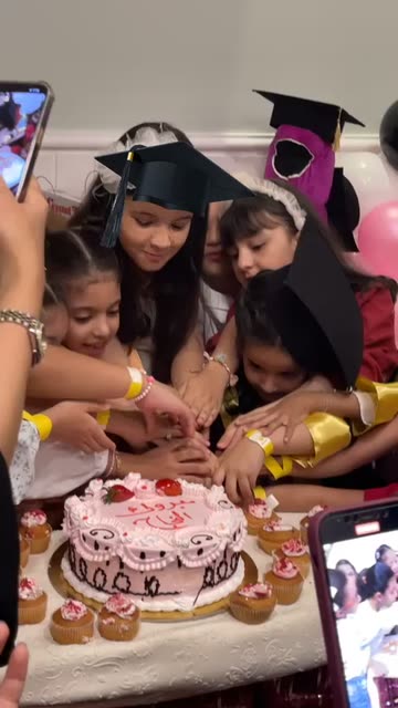 Preview for a Spotlight video that uses the Happy Graduation Lens