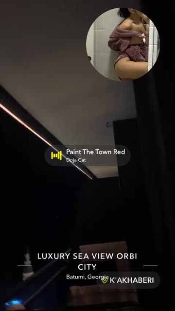 Spotlight content by a Snapchat user