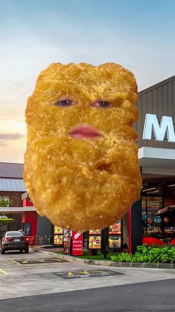 Preview for a Spotlight video that uses the Chicken Nugget Lens