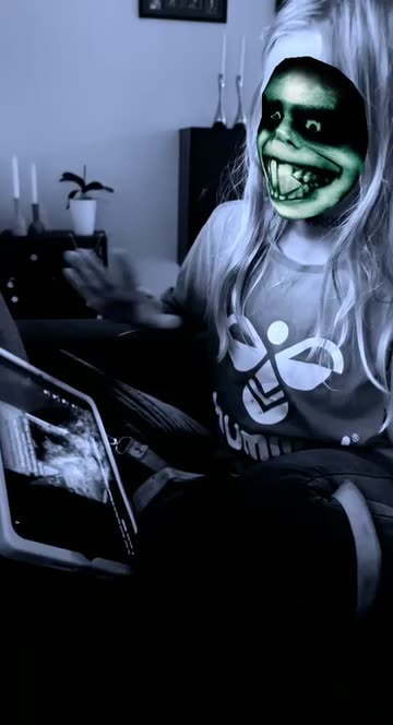 Scary Face Lens by Shania - Snapchat Lenses and Filters