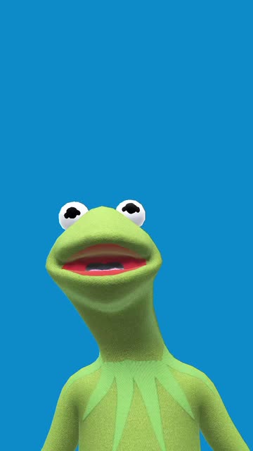 Preview for a Spotlight video that uses the Frog Puppet Lens