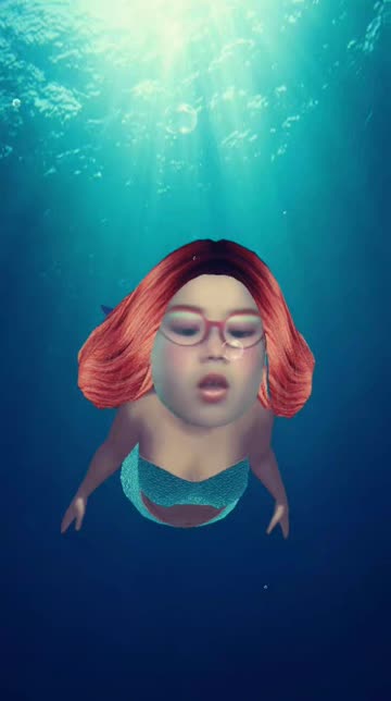 Preview for a Spotlight video that uses the Mermaid Lens