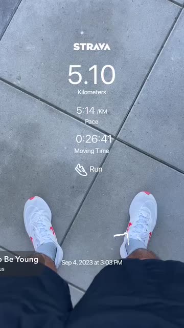 Preview for a Spotlight video that uses the Strava Activity Lens Lens