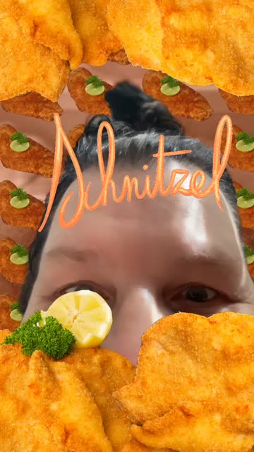 Preview for a Spotlight video that uses the schnitzel Lens