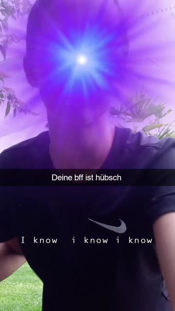 Preview for a Spotlight video that uses the Purple Flash Lens