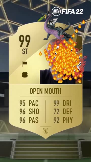Preview for a Spotlight video that uses the Fifa 22 FUT card Lens