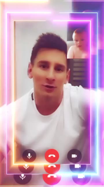 Preview for a Spotlight video that uses the Messi Call Lens