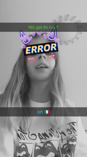 Preview for a Spotlight video that uses the error v1 Lens