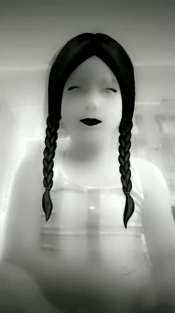 Preview for a Spotlight video that uses the Black Hair Lens