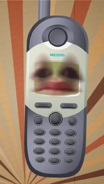 Preview for a Spotlight video that uses the Old Handphone Face Lens