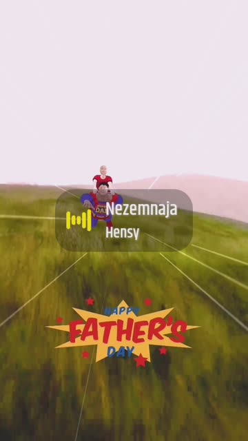 Preview for a Spotlight video that uses the Happy Fathers Day Lens