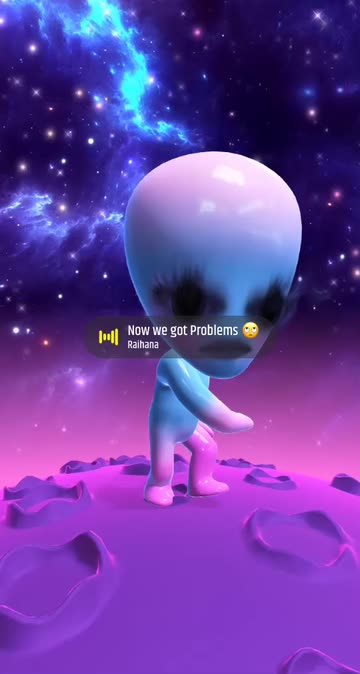 Preview for a Spotlight video that uses the Dance, Alien, Dance! Lens