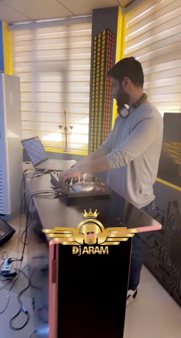 Preview for a Spotlight video that uses the aram dj Lens