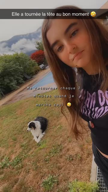 Preview for a Spotlight video that uses the Cute Freckles Lens