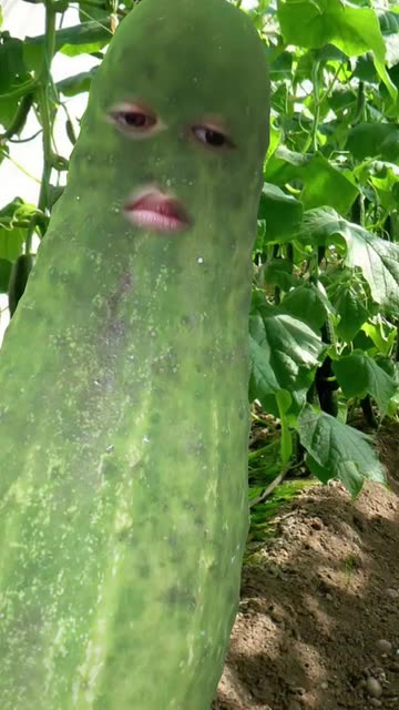 Preview for a Spotlight video that uses the Mr. Cucumber Lens
