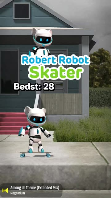 Preview for a Spotlight video that uses the RobertRobot Skater Lens