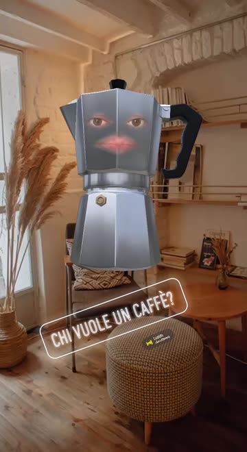 Preview for a Spotlight video that uses the Moka Espresso Lens