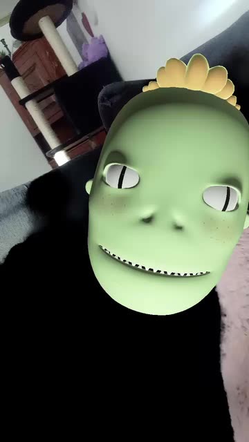 Preview for a Spotlight video that uses the Lizard Boy Lens