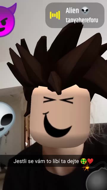 roblox face 3 Lens by Elijus🥑 Snegabega💨 - Snapchat Lenses and