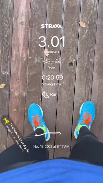 Preview for a Spotlight video that uses the Strava Activity Lens Lens