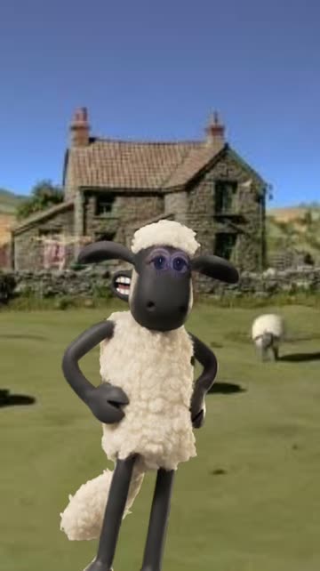 Preview for a Spotlight video that uses the Shaun the Sheep Lens