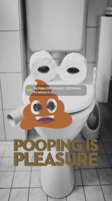 Preview for a Spotlight video that uses the Poop Face Lens