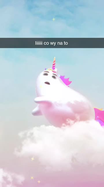 Preview for a Spotlight video that uses the Unicorn Magic Lens