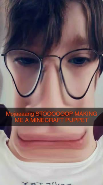 Preview for a Spotlight video that uses the Stretchy Face Lens