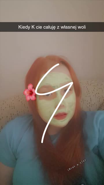 Preview for a Spotlight video that uses the Green Cosmetic Mask Lens