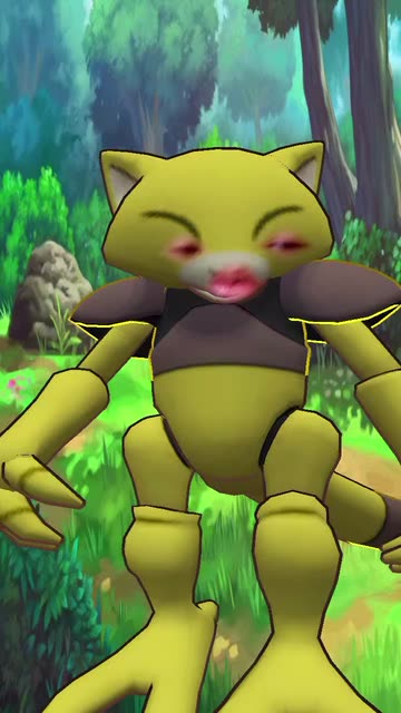 Preview for a Spotlight video that uses the abra pokemon Lens