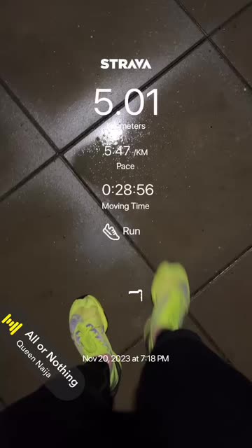 Preview for a Spotlight video that uses the Strava Activity Lens Lens