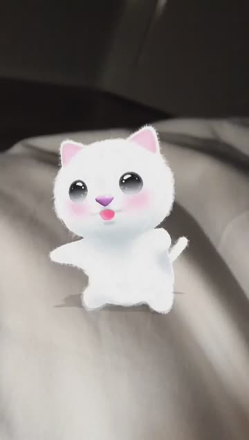 Preview for a Spotlight video that uses the Dancing Cat  Lens
