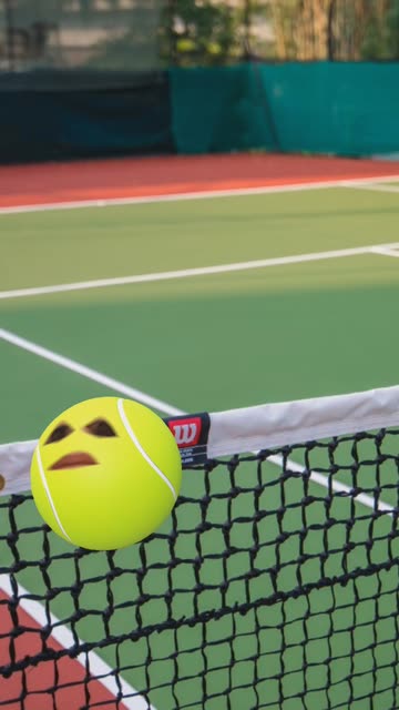 Preview for a Spotlight video that uses the Tennis Head Lens