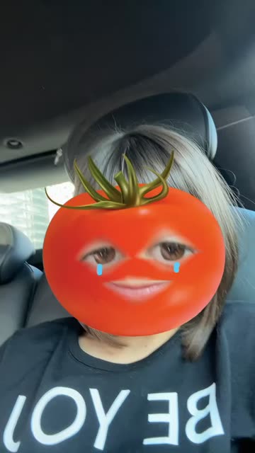 Crying Tomato Lens by Sharonn🍣 - Snapchat Lenses and Filters