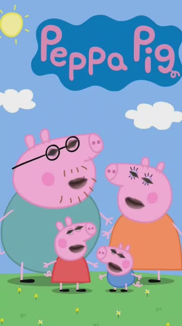 Preview for a Spotlight video that uses the Peppa Pig Lens
