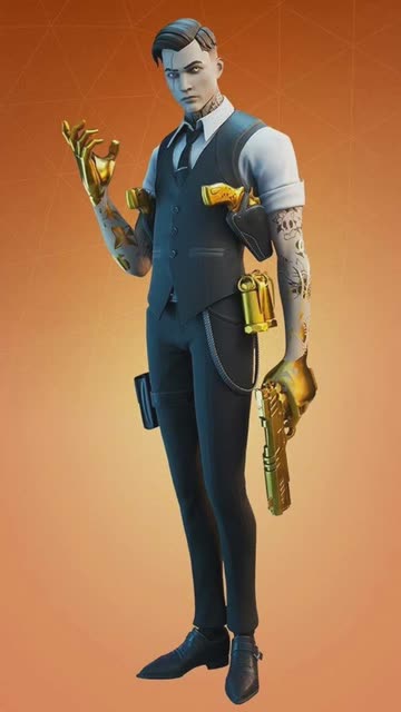 Preview for a Spotlight video that uses the Midas Fortnite Lens