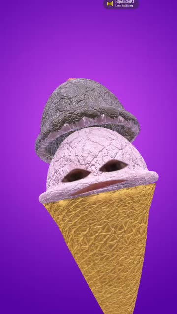 Preview for a Spotlight video that uses the Ice Cream Cone Lens