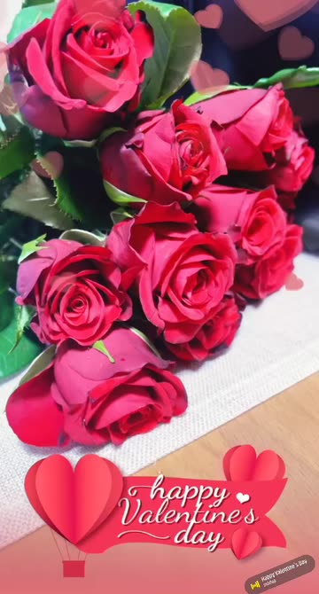 Preview for a Spotlight video that uses the Happy Valentines Lens
