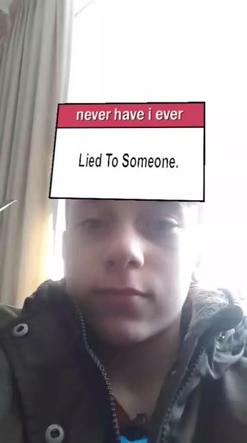 Preview for a Spotlight video that uses the never have i ever Lens