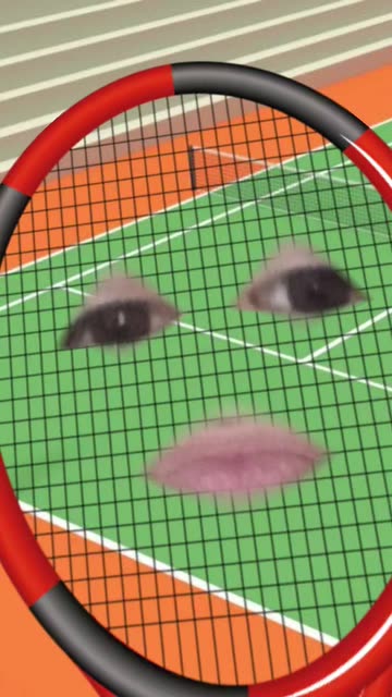 Preview for a Spotlight video that uses the Tennis racket Lens